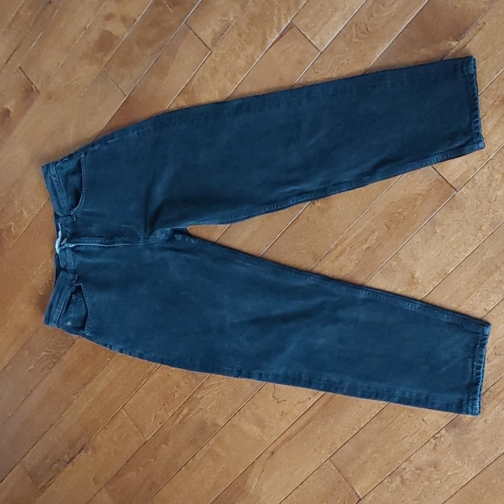 & Other Stories Stockholm Black High-Waisted Tapered Mom Jeans